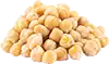 الحمص ، ينضب ويشطف