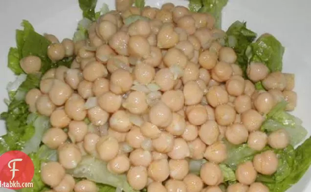 سلطة حمص لذيذة جدا