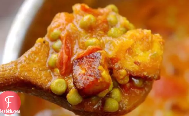 تمتم بانير Curry كاري الجبن الهندي