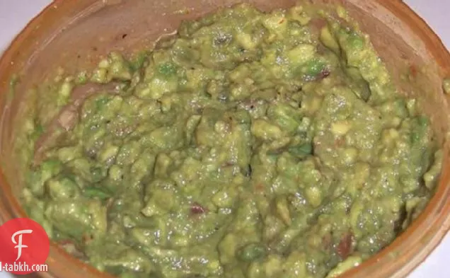 سوبر سهلة ولذيذة جواكامولي