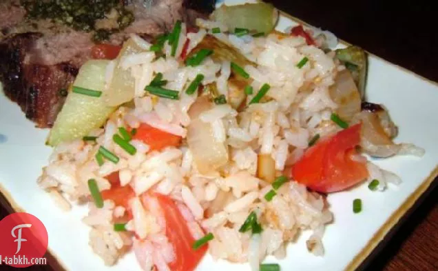 أرز مع شايوت (فريتانجا)