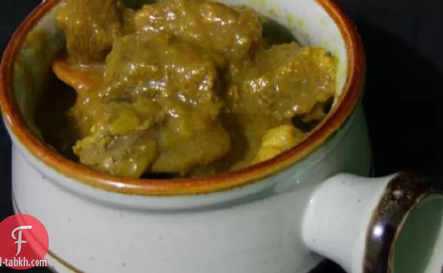 كاري من لحم البقر زنجبار