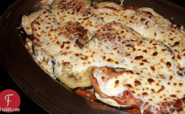 باذنجان مشوي بالأعشاب والثوم (باذنجان)