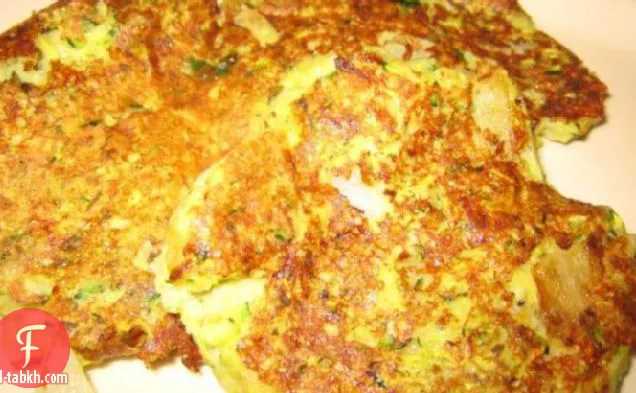 كعك الاسكواش والكوسا (وصفة بولا دين)