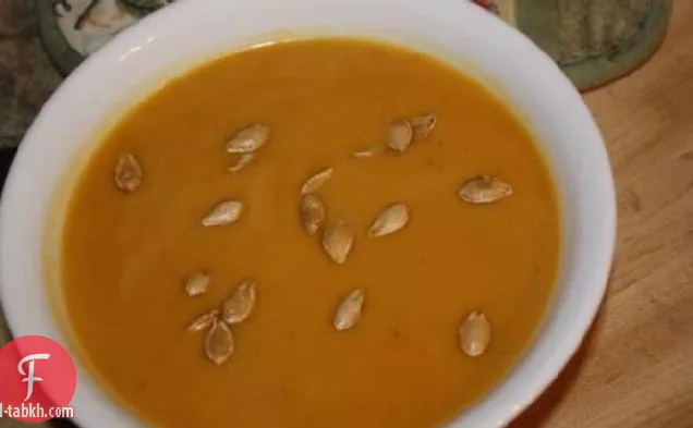 حساء القرع على الطريقة التايلاندية