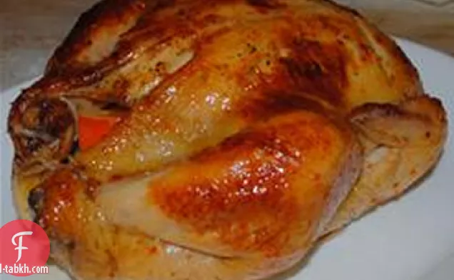 دجاج مخبوز حلو وحار