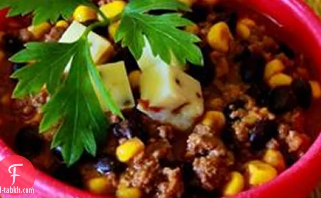 يخنة الفاصوليا السوداء الجنوبية الغربية