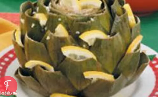 الخرشوف المرصع بالليمون