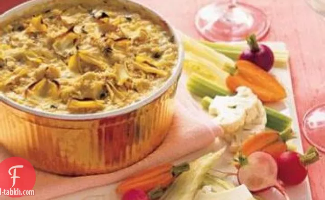 تراجع الزيتون الخرشوف مع كروديت الشمر