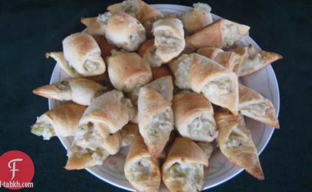 فونتينا مشوية مع الخرشوف والفطر