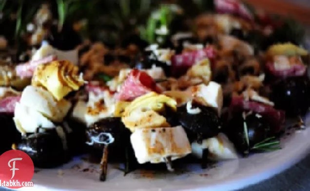 أسياخ موزاريلا روزماري