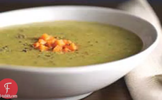 شوربة كريمة البروكلي