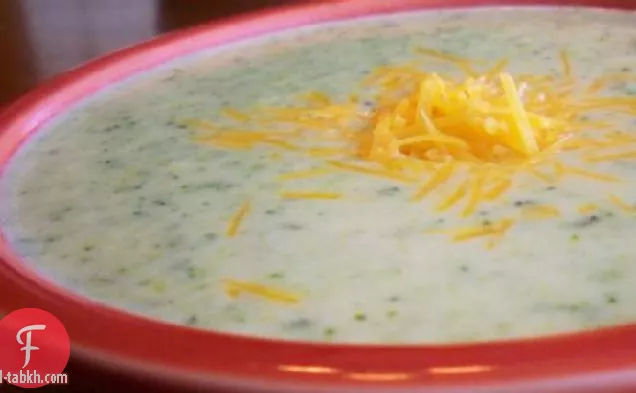 شوربة كريمة البروكلي