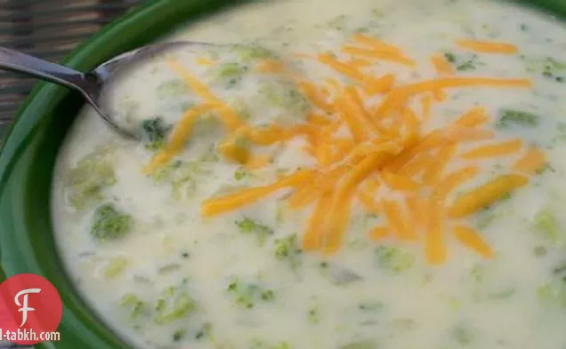 شوربة كريمة البروكلي