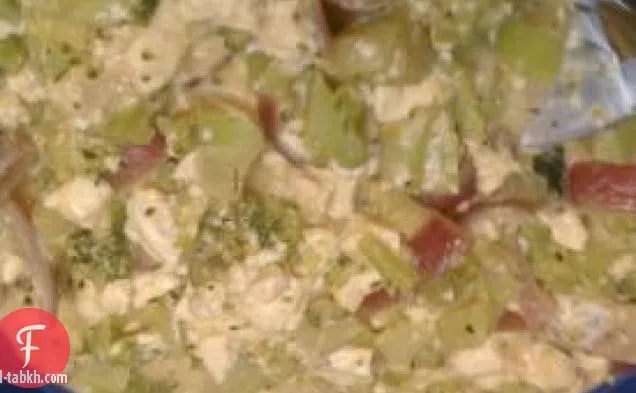 شوربة الدجاج والشعير