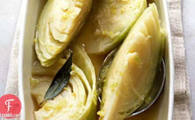الملفوف مطهو ببطء