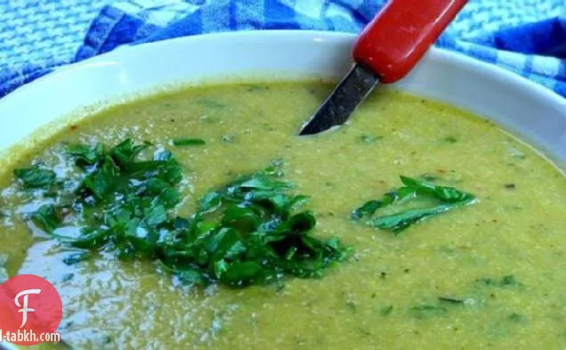 شوربة قرنبيط خفيفة وصحية