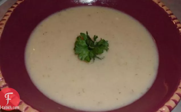 شوربة البطاطس والقرنبيط