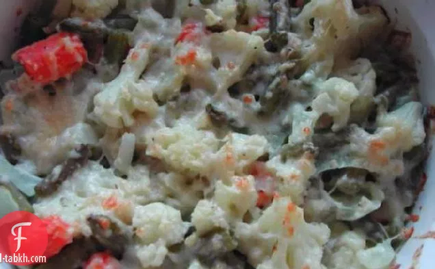 طاجن الخضار (غرمنساكسغراتين)