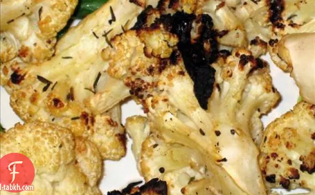 شوربة القرنبيط والفانيليا