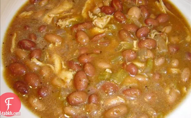 الفول مع الكراث والفطر