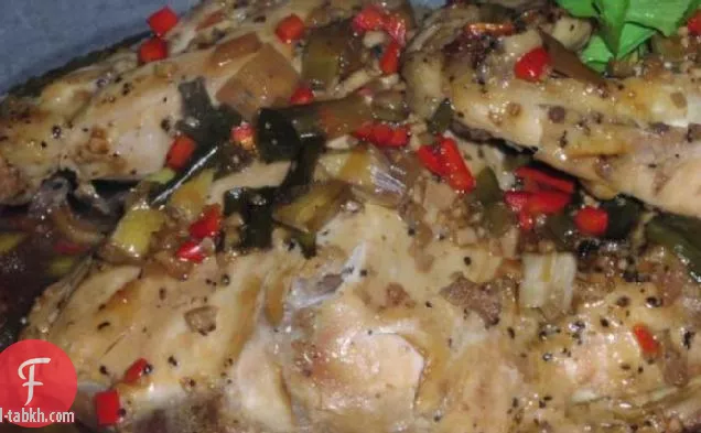 دجاج صيني حار (طباخ بطيء)