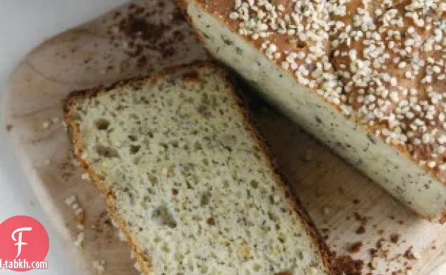 خبز متعدد الحبوب (الغلوتين ومنتجات الألبان وخالية من البيض)