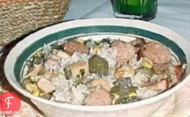البامية الحلوة والحامضة لمادهور جفري