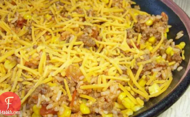 طاجن أرز مكسيكي