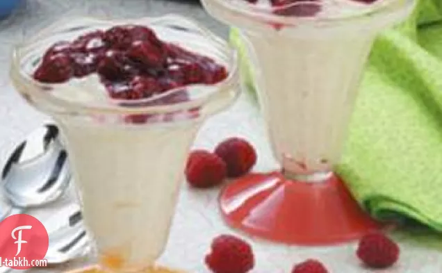بودنغ الأرز التوت