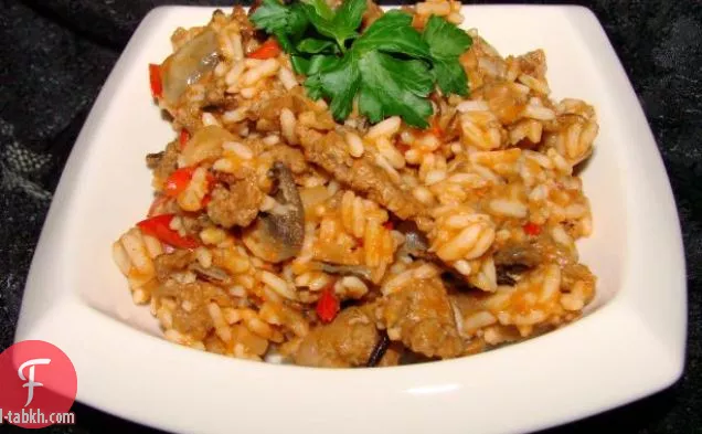 البوريتو أرز الدجاج