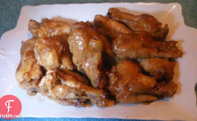 وعاء من الفخار-أجنحة الدجاج الصينية