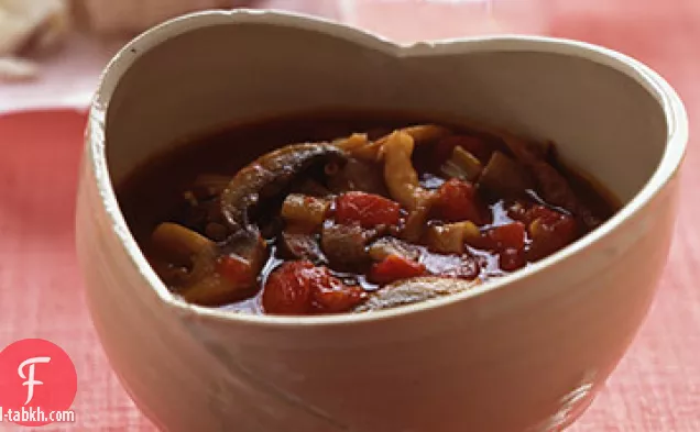 شوربة الفطر المختلطة