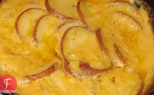 خبز البطاطا صدفي