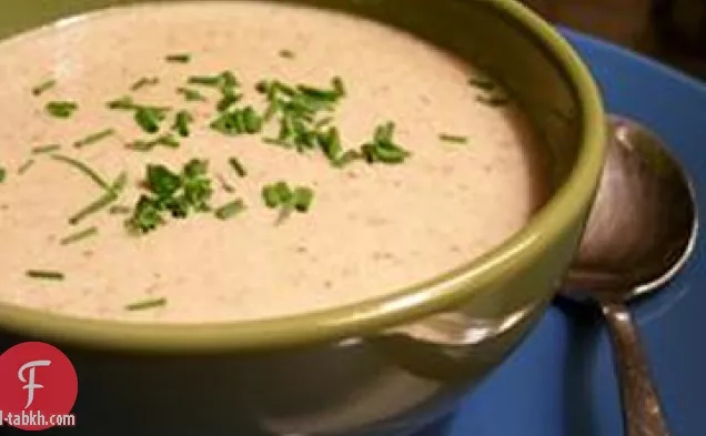 كريم من حساء الفطر ط