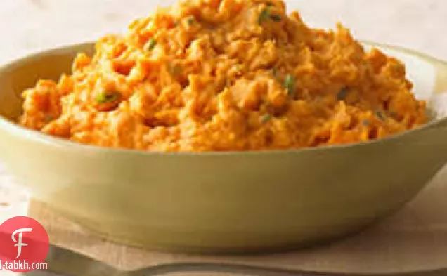 بطاطا بريكستون الحلوة المهروسة بالكاري