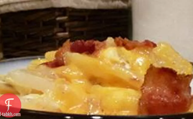 البطاطا المقلية جبني