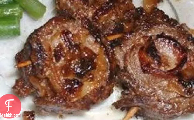 لفائف لحم الخنزير المقدد