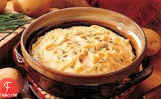 بطاطس مهروسة فاخرة