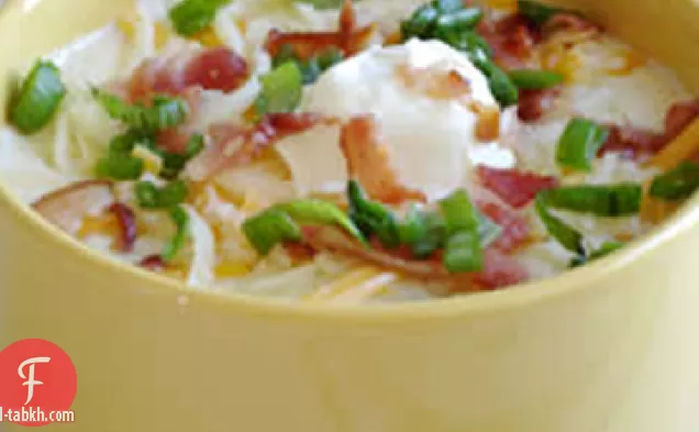 خبز حساء البطاطا ط