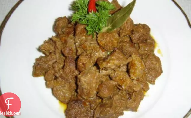 رندانغ لحم البقر الإندونيسي (رندانغ سابي)
