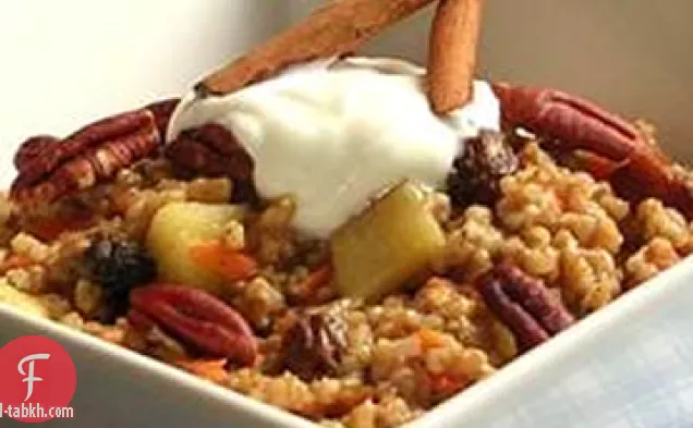 كعكة الجزر الشوفان