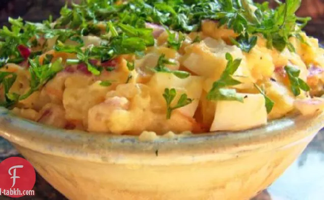 سلطة البطاطس والجزر