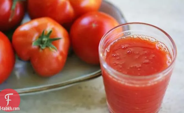 عصير الطماطم محلية الصنع