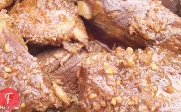 القيقب بطيئة طباخ العظم الأضلاع