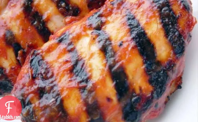 شريحة لحم الخاصرة المتبلة