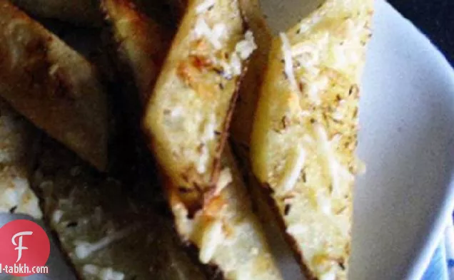 بارميزان الزعتر البطاطا أسافين