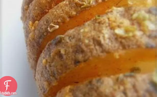 جبن الماعز والبطاطا والبصل تورتة