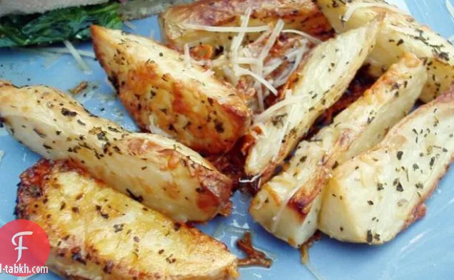 خبز البطاطا الإيطالية أسافين