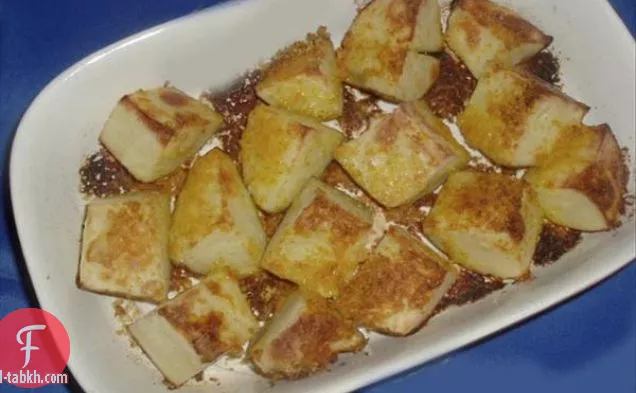 البطاطا المهروسة بالثوم